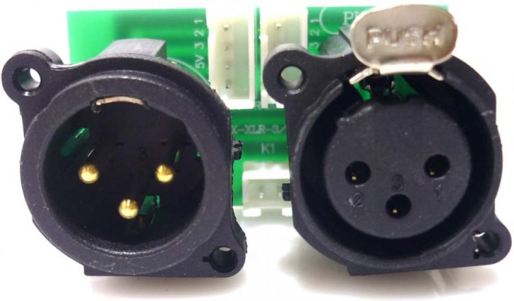 Platine (DMX) AKKU UP-4 QCL Spot Quick DMX (RX-XLR-3/5)