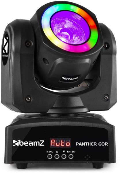 beamZ Panther 60R Moving Head LED Beam mit LED Ring
