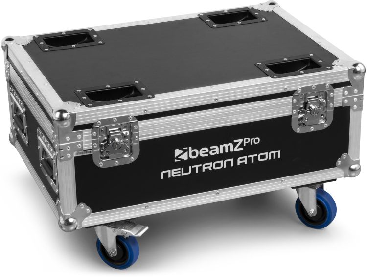 beamZ Pro FL-ATOM Flightcase für 8 Stück Neutron-ATOM
