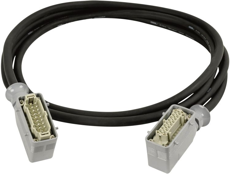 DAP Power Multicable 16 Pole male-female  15 m, 16 x 1,5 mm2