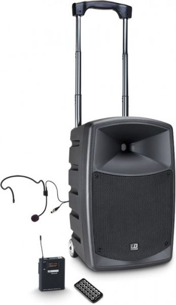 LD Systems ROADBUDDY10HSB5 akkubetr. Bluetooth-Lautsprecher, Mixer, Bodypa