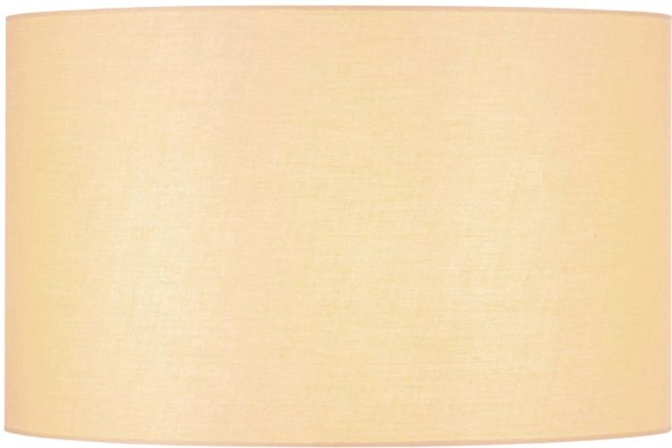 SLV FENDA Leuchtenschirm, rund, beige, Ø/H 45,5/28 cm