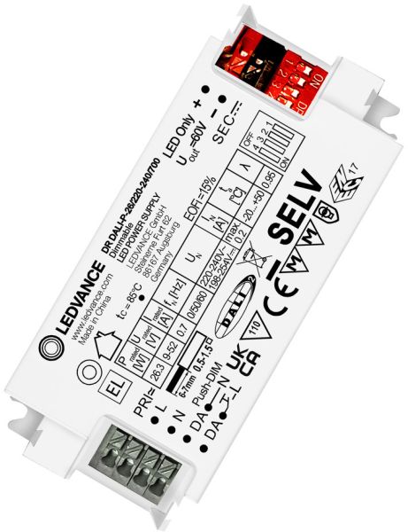 LEDVANCE LED TREIBER DR DALI-P-30/220-240/700 20X1 LEDV