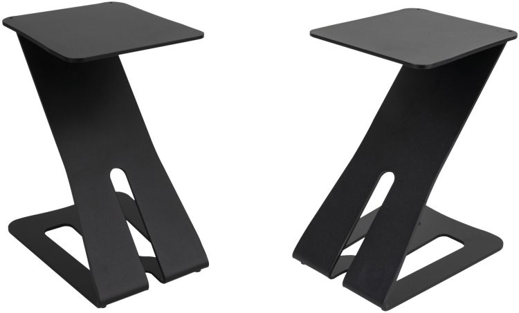 Showgear Table Monitor Z-Stand Zwei Tischständer für Studiomonitore - schwarz