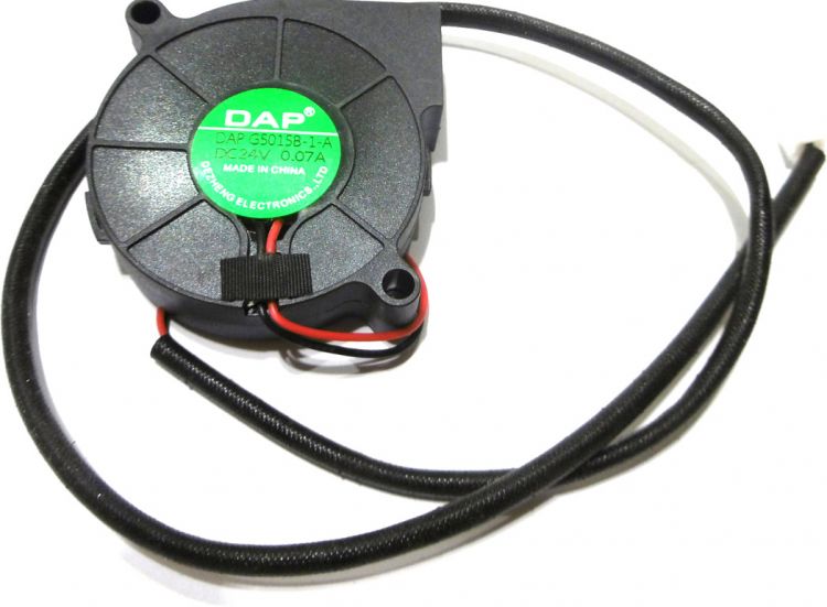 Lüfter (radial) 24V/0,07A 50x50x15mm (MR-K-RF)