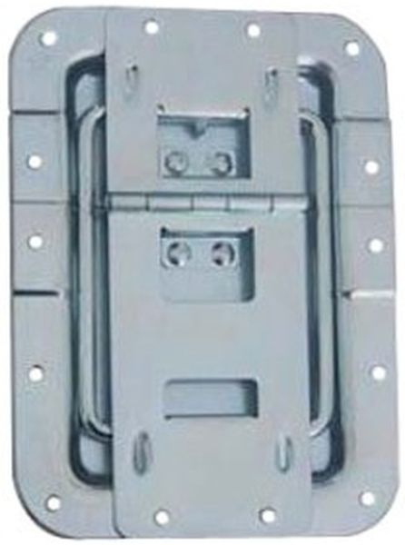 Adam Hall Hardware 270836 Deckelfeststeller groß gekröpft mit Scharnier