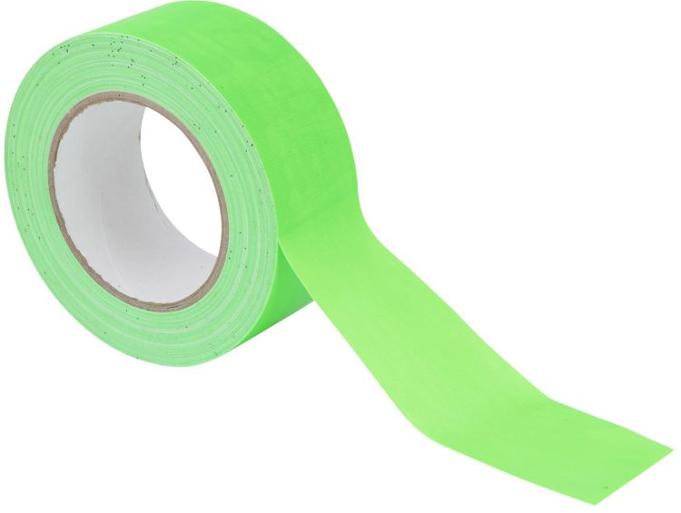 ACCESSORY Gaffa Tape 50mm x 25m neongrün UV-aktiv