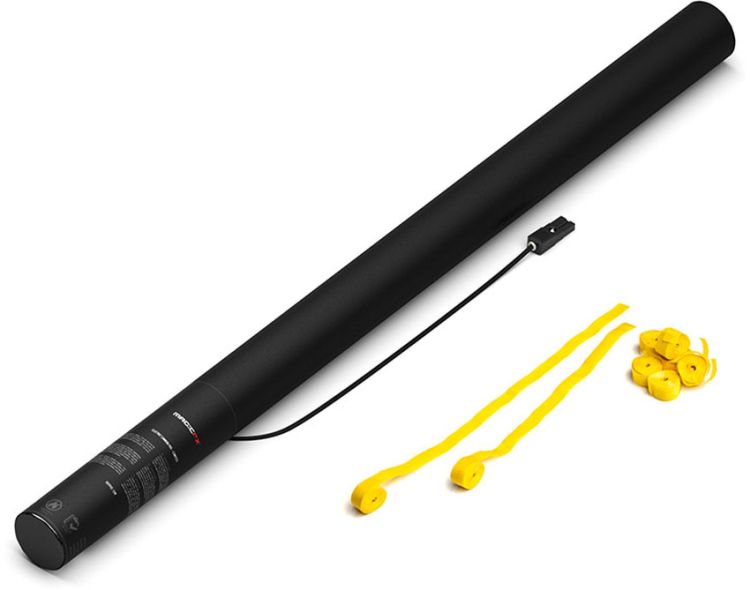 Magic FX Elektrische Streamerkanone PRO 80cm - Gelb