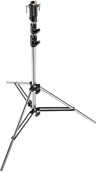 Manfrotto - 007CSU - Stativ Senior Chrom Silber