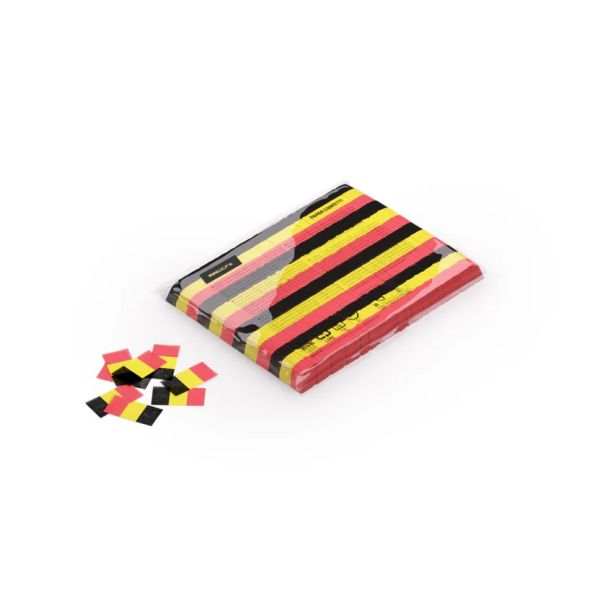 Magic FX Slowfall Konfetti Flagge Belgien  55x35mm - 1kg