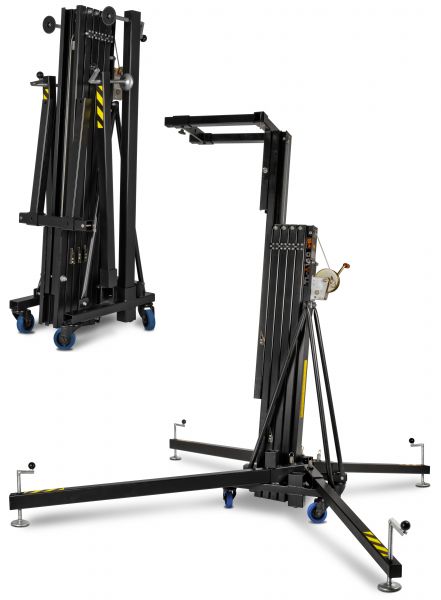 VMB - TL-A150 Kurbelstativ Max. 150kg, Höhe 530cm Gabellift