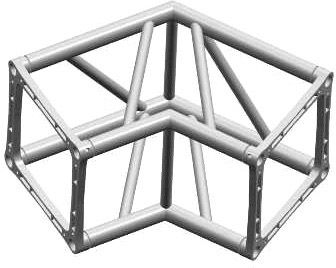 LITEC QX40 2-Weg 120° Ecke C22