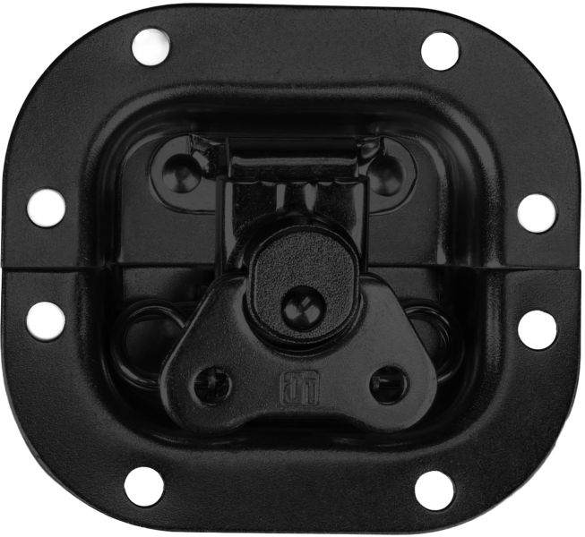 Adam Hall Hardware 17373 S BLK - Butterfly-Verschluss klein, gefedert, in kleiner Schale, 9,8 mm