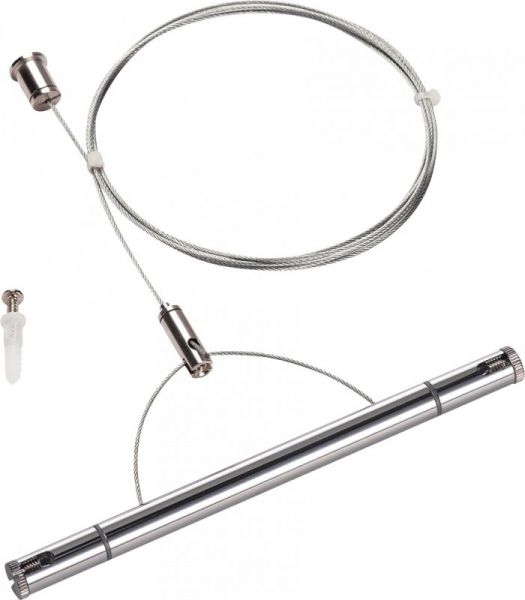SLV TENSEO steel wire suspension, chrome