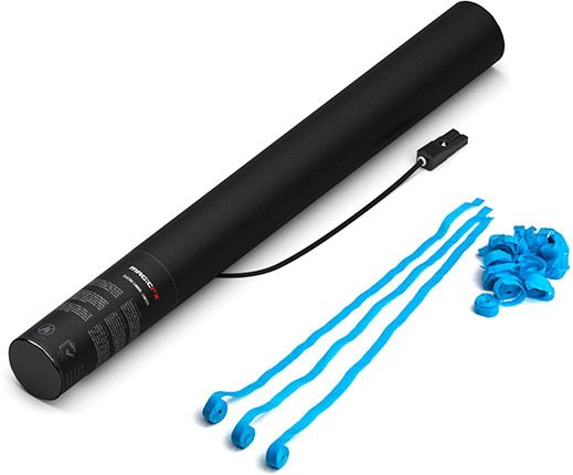 Magic FX Elektrische Streamerkanone 50cm - Hellblau