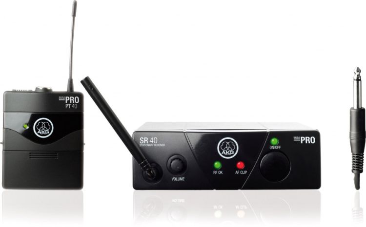 AKG WMS 40 MINI Instrumental Set Drahtlos Mikrofonsystem -B-Stock-