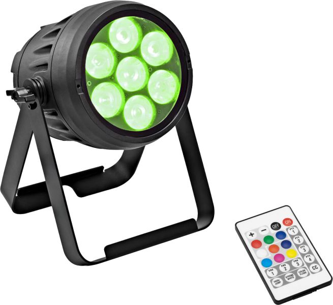 EUROLITE LED IP PAR 7x15W RGBL Spot LED-Scheinwerfer