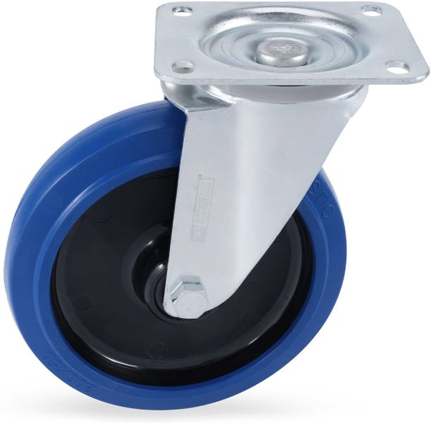 Riggatec Lenkrolle 200mm BLUE WHEEL
