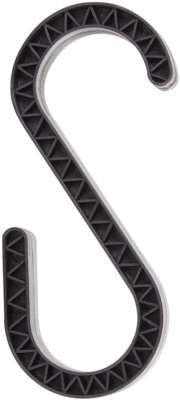 Riggatec Smart Hook Slim Clamp Mini - Pince Noire Pour Fixation D'Instruments (Portée 75 Kg, Diamètre 32-35 Mm)