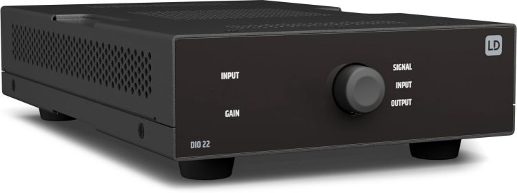 LD Systems DIO 22 - 2x2 Ein-/Ausgänge Dante-Interface