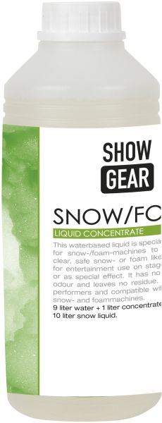Showtec Schnee/Schaum Liquid 1 liter