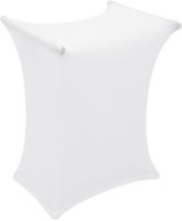 EUROPALMS Cover for Keyboard Stand white