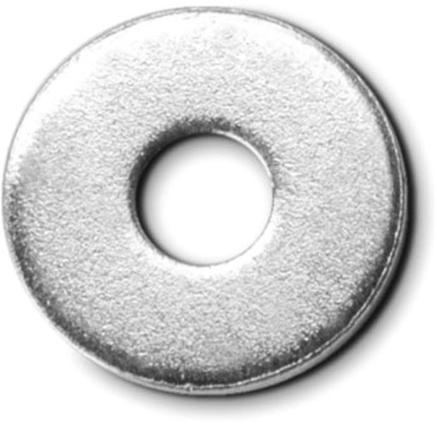 Adam Hall Hardware 56515 - Unterlegscheiben 5,0 x 15 mm, Stahl verzinkt