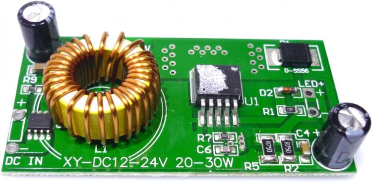 Platine (DC-DC Wandler) FL-20 RGB (XYDZ-30W)