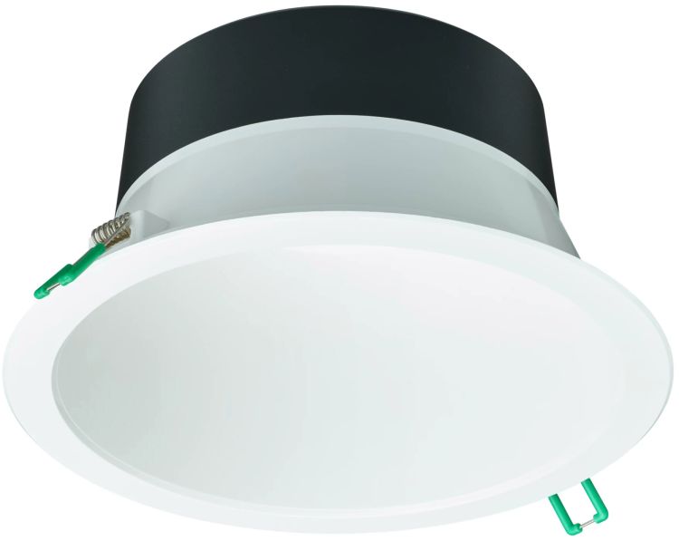 PHILIPS CoreLine Downlight gen5, 20,5 W, D200 mm, 2350 lm, 3000 K, DALI, weißer Reflektor, IP20