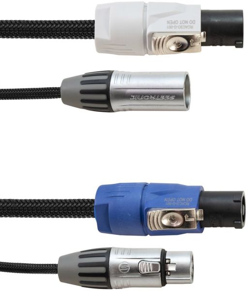 EUROLITE Kombikabel DMX P-Con/3 Pin XLR 5m
