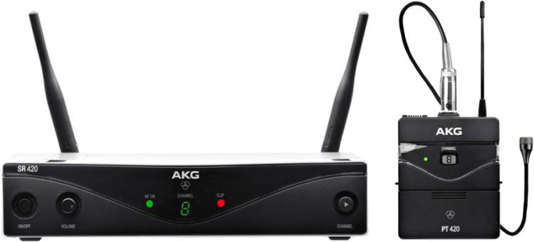 AKG WMS420 Presenter Set, BA - Drahtlos Mikrofonsystem