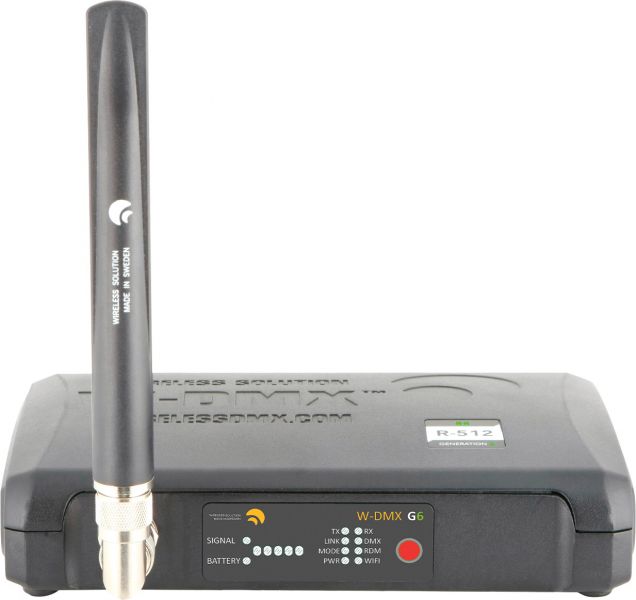 Wireless solutions BlackBox R-512 G6 Receiver Drahtloser DMX, ArtNet & Streaming ACN-Empfänger