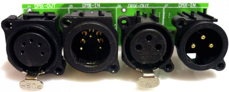 Platine (DMX) PCB-8 (LA2108-05A)