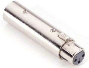 Adam Hall Connectors 7869 Adapter 3 Pol XLR female auf 5 Pol XLR male