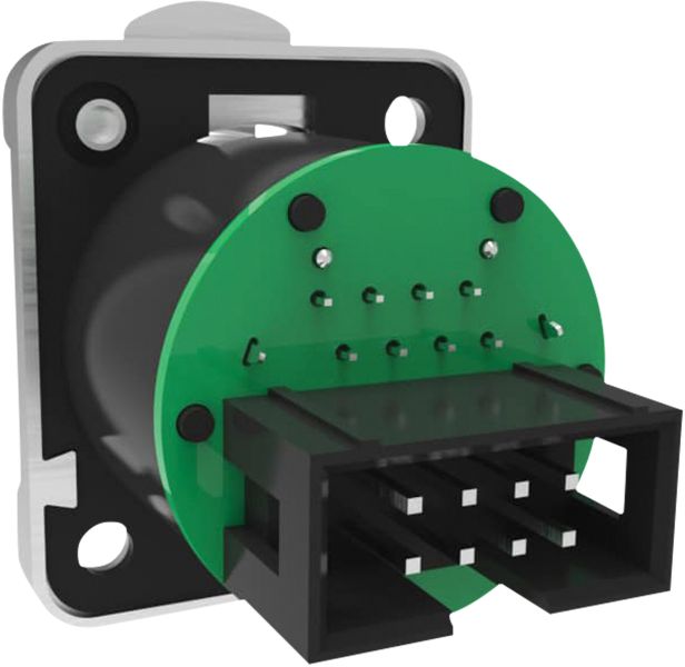SEETRONIC RJ45-Chassis-Stecker – Durchgangsverbindung