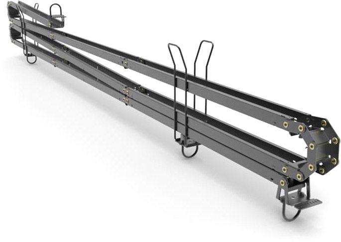 Admiral Snake Kabelführung Basis 3 mtr - H 10 mtr schwarz