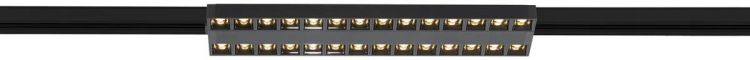 SLV SIGHT EVO, 3~ Spot, DALI, double, rechteckig, 3000K, 25 W, 60°, schwarz