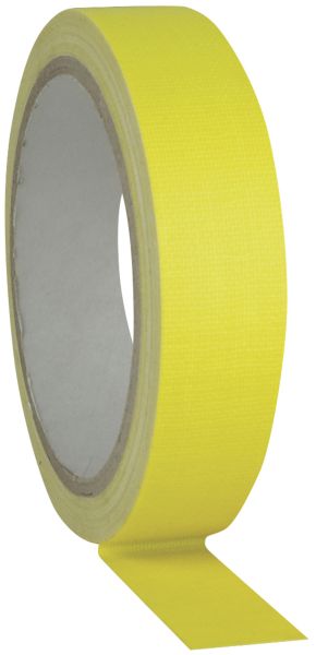 Showtec Gaffa Tape Neon - Gelb 19mm / 25m