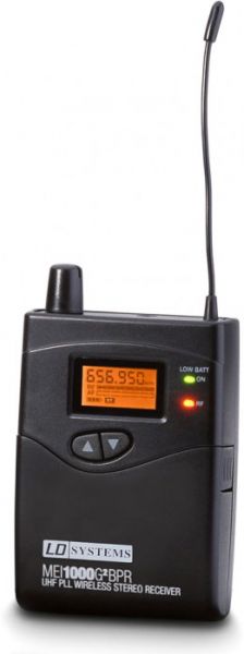 LD Systems MEI1000G2BPRB6 Empfänger, LDMEI1000G2 In-Ear Monitoring, Band 6