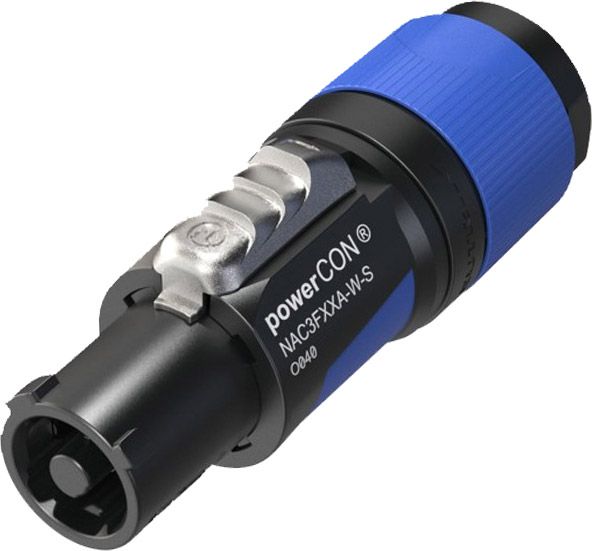 Neutrik NAC3FXXA-W-S - Neutrik powerCON blau PowerIn