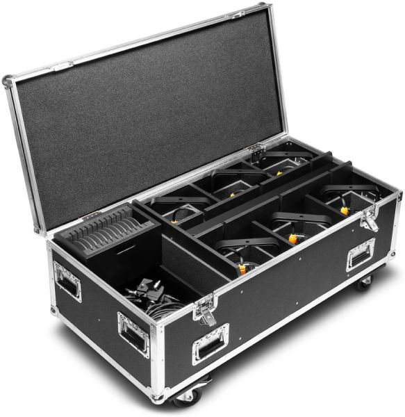 Cameo ZENIT® B60 CASE 6PC - Flightcase und Ladestation für 6 CLZB60