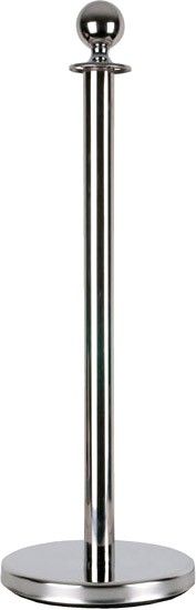 Showtec Round Top Cord Pole - Silber