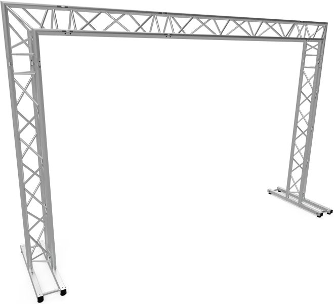Naxpro-Truss FD33 Traversen Torbogen Spitze außen 4,00 x 2,57 m (BxH)