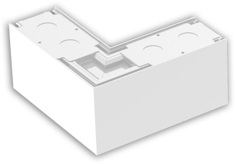 ISOLED L-Verbinder für Aufbau/Hängeleuchte LINKLINE50 weiß