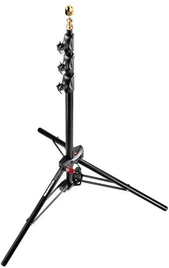 Manfrotto - Black Alu Air Cushioned Mini Compact Stand 1051BAC