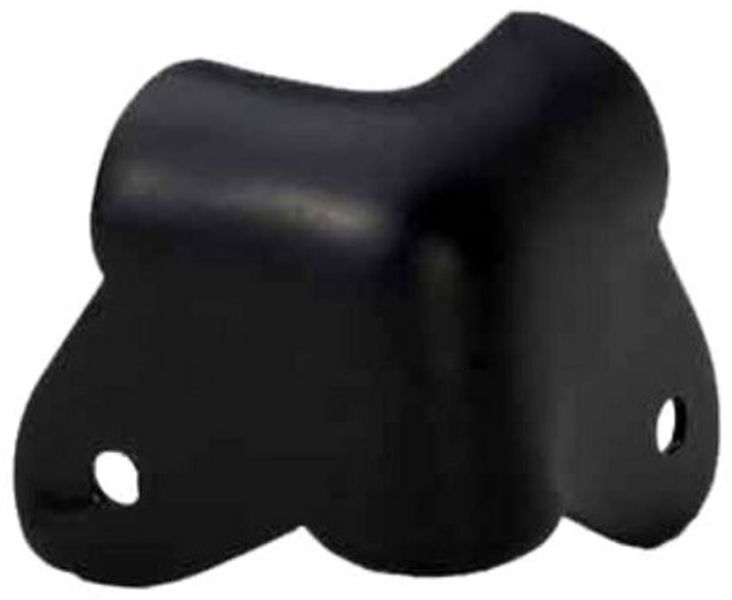 Adam Hall Hardware 4023 BLK Ecke zweischenklig schwarz