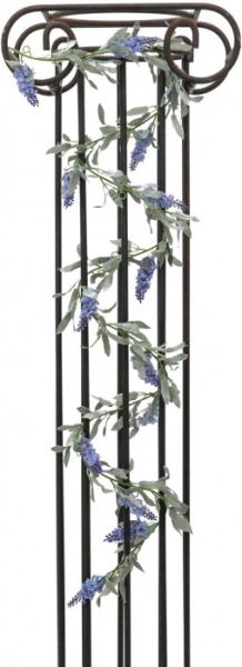 EUROPALMS Blütengirlande, blau, 180 cm