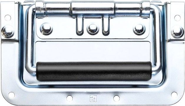 Adam Hall Hardware 34084 Klappgriff gefedert in Einbauschale 9 mm tief