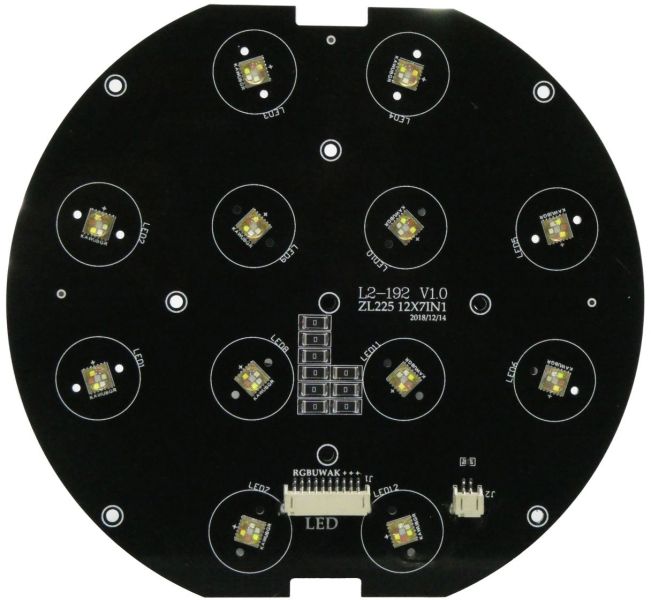 Ersatzteil Platine (LED) IP PAR 12x9W SCL Spot (L2-192 V1.0)