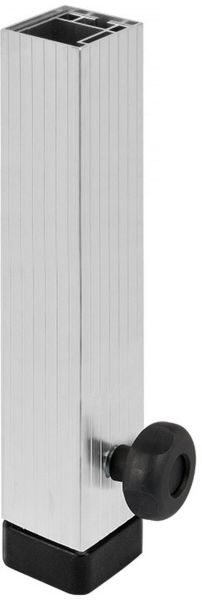 Bullstage Teleskopfuß vierkant 60x60mm - Höhe 40 bis 60 cm